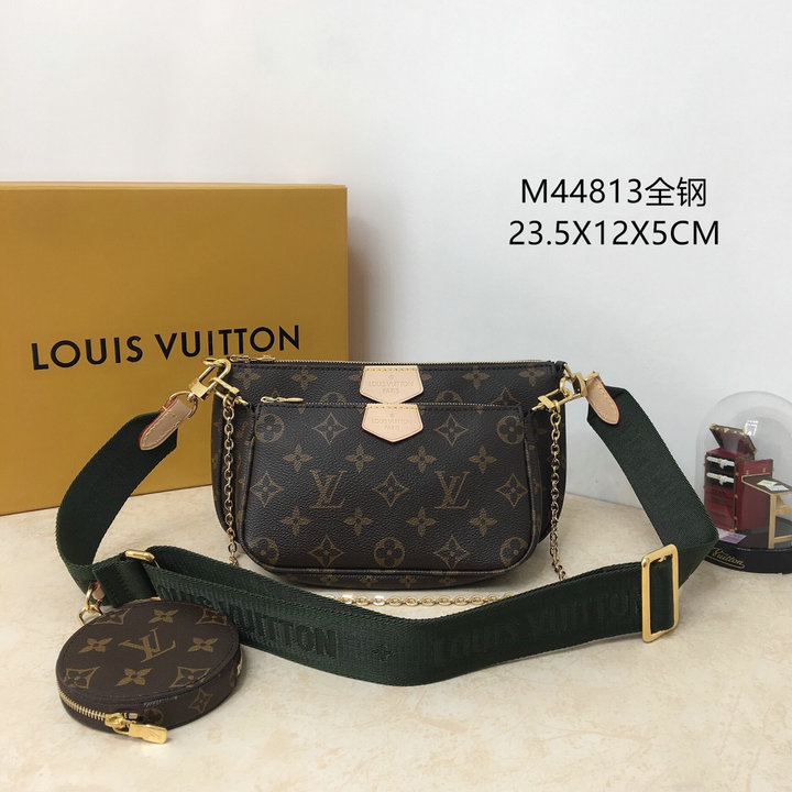 Louis Vuitton Monogram Canvas MULTI POCHETTE ACCESSOIRES M44813,Louis  Vuitton, Monogram Canvas, MULTI POCHETTE ACCESSOIRES , M44813